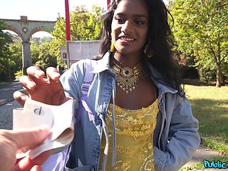 Poor Student 18+ Gets Easy Money And Big Dick - Suraya Ndia