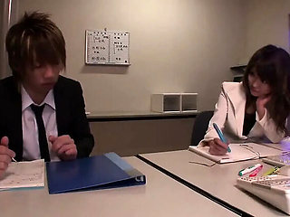 Fantasy Office: Miho the Hot New Worker with a Secret - Scene 4