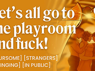 ASMR Audio Porn: First Time Couple Swapping at a Queer Swingers Resort - Foursome & Strangers - Erotic Audio Roleplay for Women
