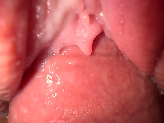Close up fuck creamy stepsister