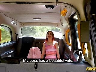 I fucked my boss's wife in the ass - Fake Taxi