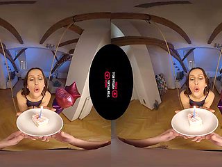 Always free ft. Jessika Night: Blowjob, Anal  Brunette VR Porn