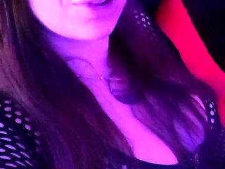 Amateur busty brunette masturbates and does hand job