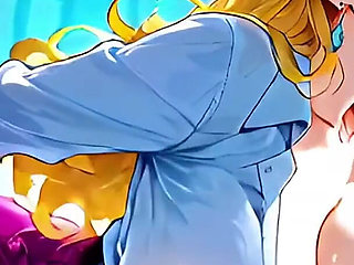 Extra Lessons After Dark with Blonde MILF - Ai Animation