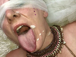 British MILF Dirty Talk Deep Throat Big Cock Uncut Part 3 - Rough Handjob & Spitting