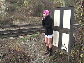 Blonde milfs suck a massive cock then get fucked in turns to pussy cumshot