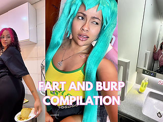 Weekly Fart and Burp Compilation Plane, Restaurant and Home