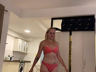 HD POV video of a naughty girlfriend being fucked from behind