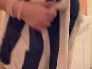 Wet Mess Pussy in Shower Time