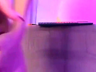 Petite Innocent in Glasses Loses Control: Squirt with Monstrous Dildo